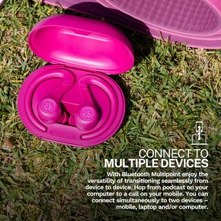 Foto 5 | Foto 5 | Auriculares Bluetooth Jlab Jbuds Sport Anc 4 Con Funda De Carga Rosa - Venta Internacional.