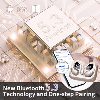 Foto 4 | Foto 4 | Auriculares Inalámbricos Aptkdoe 75hrs Bluetooth 5.3 Headphone Sport - Venta Internacional.