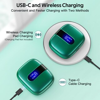 Foto 3 | Foto 3 | Auriculares Bluetooth Tagry True Wireless Reproducción De 60 Horas - Venta Internacional.