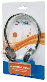 Foto 7 | Foto 7 | Auriculares Estéreo Supraaurales Manhattan Con Cable De 1,8 M Y 3,5 Mm - Venta Internacional.