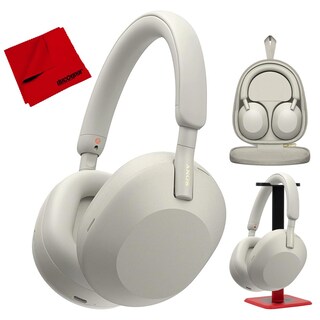 Foto 1 | Foto 1 | Auriculares Sony Wh-1000xm5 Inalámbricos Con Cancelación De Ruido Plateados - Venta Internacional.