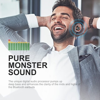 Foto 3 | Foto 3 | Auriculares Inalámbricos Monster Achieve 100 Airlinks Bluetooth 5.0 - Venta Internacional.