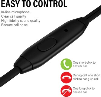 Foto 3 | Foto 3 | Auriculares Maeline Con Cable Y Micrófono, Bloqueo De Ruido Estéreo - Venta Internacional.