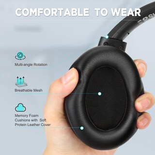 Foto 5 | Foto 5 | Auriculares Inalámbricos Bluetooth Tuinyo Para Colocar Sobre Las Orejas, Negros - Venta Internacional.