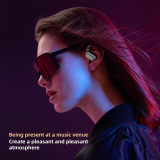 Foto 5 | Foto 5 | Auriculares Inalámbricos Para Colocar Sobre La Oreja Xp2 Con Pantalla Led, Color Negro - Venta Internacional.