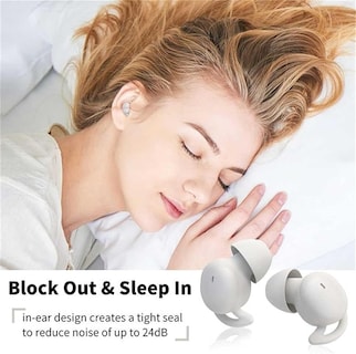 Foto 2 | Foto 2 | Auriculares Para Dormir Bella Sleep Pro 2025 Para Personas Que Duermen De Lado, Blancos - Venta Internacional.