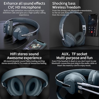 Foto 4 | Foto 4 | Auriculares Bluetooth Genéricos De 2 Núcleos Sin Pérdidas, 24 Horas De Reproducción - Venta Internacional.