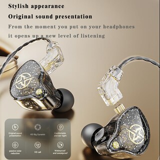 Foto 3 | Foto 3 | Auriculares Intraurales Dx2 Hifi Con Controlador Dinámico De 10 Mm, Negro - Venta Internacional.
