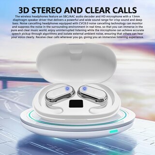 Foto 2 | Foto 2 | Auriculares Abiertos J300pro, Ergonómicos, Colgantes, Ip7, Blancos - Venta Internacional.