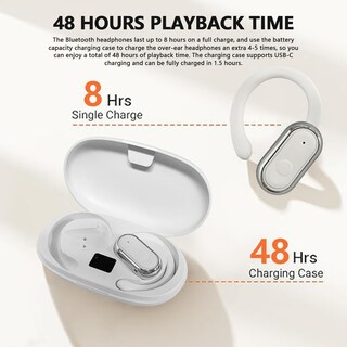 Foto 4 | Foto 4 | Auriculares Abiertos J300pro, Ergonómicos, Colgantes, Ip7, Blancos - Venta Internacional.