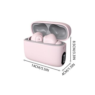 Foto 2 | Foto 2 | Auriculares Inalámbricos Bluetooth 5.3 Stereo Bass Con Micrófono Ipx6 Rosa - Venta Internacional.