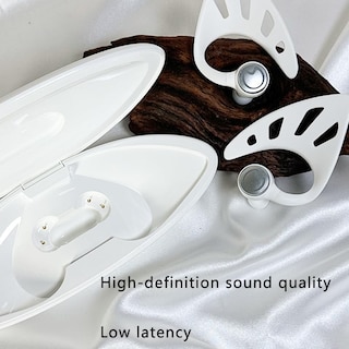Foto 3 | Foto 3 | Auriculares Inalámbricos Elf Ear Con Funda De Carga, Color Beige - Venta Internacional.
