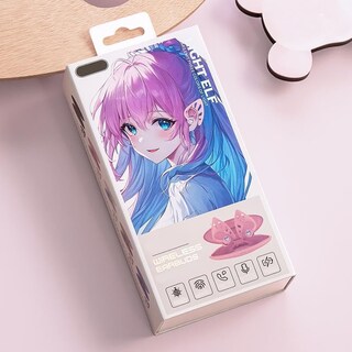 Foto 7 | Foto 7 | Auriculares Inalámbricos Elf Ear Con Funda De Carga, Color Beige - Venta Internacional.