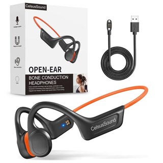 Foto 1 | Foto 1 | Auriculares De Conducción Ósea Celsussound Upgraded Ipx7 Orange - Venta Internacional.