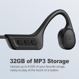 Foto 4 | Foto 4 | Auriculares De Conducción Ósea Para Natación Ip68, Impermeables, 32 Gb, Mp3 - Venta Internacional.