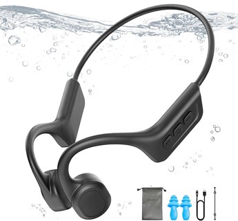 Foto 1 | Foto 1 | Auriculares De Conducción Ósea Genéricos Para Natación Ipx8 A Prueba De Agua - Venta Internacional.