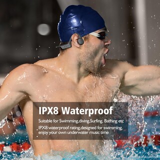 Foto 2 | Foto 2 | Auriculares De Conducción Ósea Genéricos Para Natación Ipx8 A Prueba De Agua - Venta Internacional.