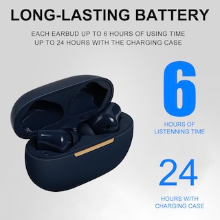 Foto 4 | Foto 4 | Auriculares 2025 Adaptive Anc 35db 6h+24h Playtime Ipx4 Azules - Venta Internacional.