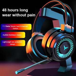 Foto 2 | Foto 2 | Auriculares De Ordenador Genéricos G58 De 7.1 Canales Con Cable Usb Con Micrófono, Color Negro - Venta Internacional.