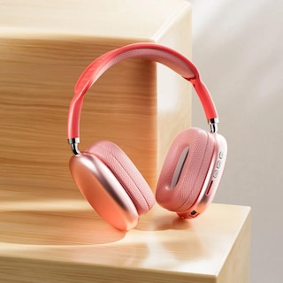 Foto 3 | Foto 3 | Auriculares Bluetooth Max P9 Pro, Estéreo Hifi Mejorado, Color Rojo - Venta Internacional.