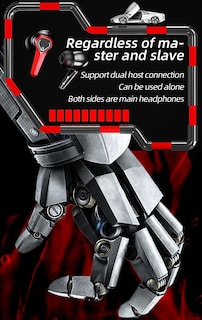 Foto 6 | Foto 6 | Auriculares Inalámbricos Bluetooth Para Juegos Sin Retardo De Juego, Blancos - Venta Internacional.