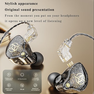 Foto 4 | Foto 4 | Auriculares Intraurales Dx2 Hifi Con Controlador Magnético Compuesto De 10 Mm - Venta Internacional.
