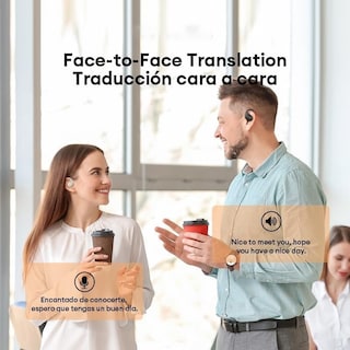Foto 3 | Foto 3 | Auriculares De Traducción Generic 2025 En Tiempo Real En 75 Idiomas - Venta Internacional.