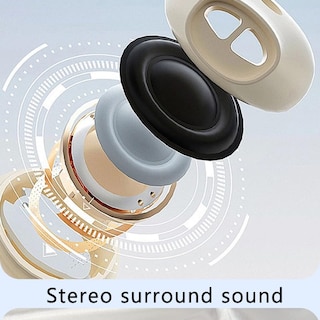 Foto 4 | Foto 4 | Auriculares Inalámbricos Elf Ear Auriculares Led Ipx4 Blancos - Venta Internacional.