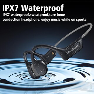 Foto 2 | Foto 2 | Auriculares De Conducción Ósea Mejorados Ipx7 A Prueba De Agua Bluetooth 5.3 - Venta Internacional.