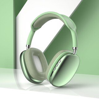 Foto 2 | Foto 2 | Auriculares Bluetooth Max P9 Pro Con Audio Hifi Inigualable, Color Verde - Venta Internacional.