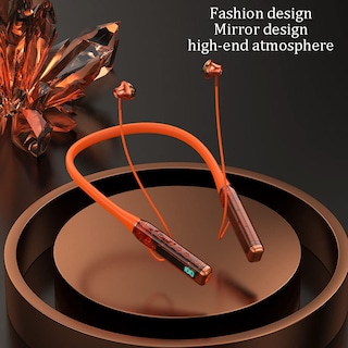 Foto 6 | Foto 6 | Auriculares Bluetooth Con Banda Para El Cuello, Pantalla Led Genérica Ipx5, Color Negro - Venta Internacional.