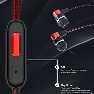 Foto 7 | Foto 7 | Wired Earbuds Auriculares Intraurales Genéricos Con Cable A Prueba De Sudor - Venta Internacional.