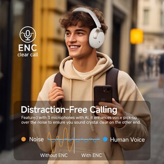 Foto 5 | Foto 5 | Auriculares Inalámbricos Qcy H3 Pro Adaptive Anc Para Colocar Sobre Las Orejas - Venta Internacional.