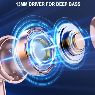 Foto 5 | Foto 5 | Auriculares Inalámbricos Jxrev Bluetooth 5.4 Hifi Stereo Con 4 Micrófonos Ip7 - Venta Internacional.