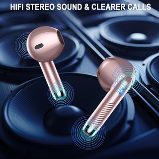 Foto 7 | Foto 7 | Auriculares Inalámbricos Jxrev Bluetooth 5.4 Hifi Stereo Con 4 Micrófonos Ip7 - Venta Internacional.