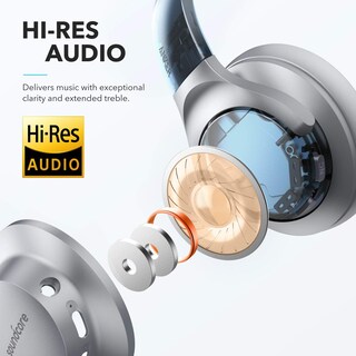 Foto 2 | Foto 2 | Auriculares Soundcore Anker Life Q20 Híbridos Bluetooth 60h - Venta Internacional.