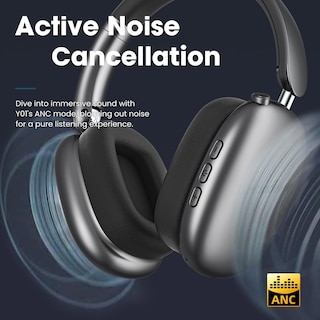 Foto 2 | Foto 2 | Auriculares Supraaurales Inalámbricos Wentronic Y01 Con Cancelación De Ruido - Venta Internacional.