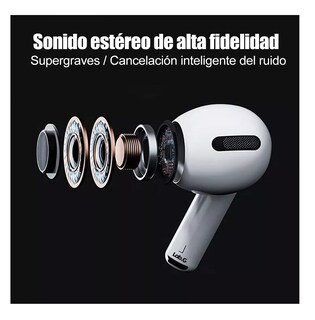 Foto 2 | Foto 2 | Auriculares Inalámbricos Pro3 Compatibles Con Iphone Android Blanco