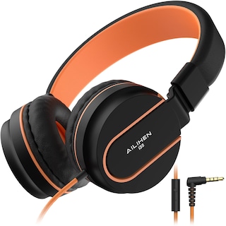 Foto 1 | Foto 1 | Auriculares Intraurales Ailihen I35 Kids Safe, Volumen 93 Db, Negro Y Naranja - Venta Internacional.