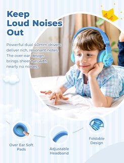 Foto 6 | Foto 6 | Auriculares Bluetooth Iclever Bth12 Para Niños Con Led, 85 Horas De Reproducción - Venta Internacional.
