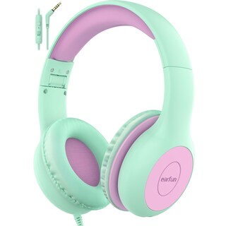 Foto 1 | Foto 1 | Auriculares Earfun Kids Con Cable Y Micrófono Con Límite De Volumen De 85/94 Db - Venta Internacional.