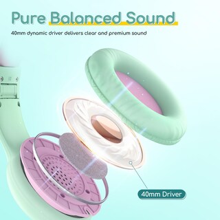 Foto 6 | Foto 6 | Auriculares Earfun Kids Con Cable Y Micrófono Con Límite De Volumen De 85/94 Db - Venta Internacional.