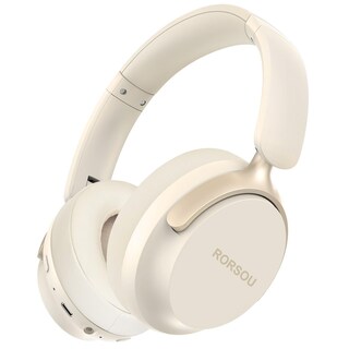 Foto 1 | Foto 1 | Auriculares Bluetooth Rorsou B8 Over Ear 50h Playtime Beige - Venta Internacional.