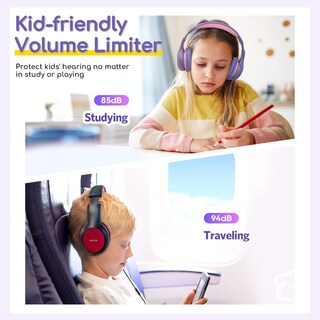 Foto 5 | Foto 5 | Auriculares Earfun Kids Con Cable Y Micrófono Con Límite De Volumen De 85/94 Db - Venta Internacional.
