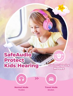 Foto 3 | Foto 3 | Auriculares Bluetooth Iclever Bth12 Kids Led 85h Playtime - Venta Internacional.