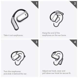 Foto 4 | Foto 4 | Auriculares Inalámbricos Euqq Open Ear Bluetooth 5.4 50 Horas De Reproducción - Venta Internacional.