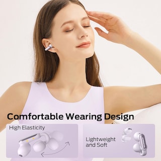 Foto 7 | Foto 7 | Auriculares Inalámbricos Monster Open Ac601 Bluetooth 5.4 Ipx5 Púrpura - Venta Internacional.