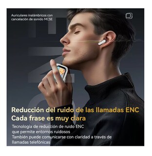 Foto 3 | Foto 3 | Audífonos Con Pantalla Bluetooth Inalámbricos Blanco