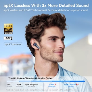 Foto 4 | Foto 4 | Auriculares Inalámbricos Earfun Air Pro 4 Adaptive Hybrid Anc Blue - Venta Internacional.