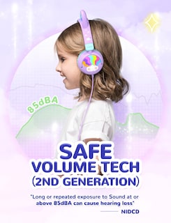 Foto 3 | Foto 3 | Auriculares Para Niños Iclever Cat Ear Led Con Luz Led De 85 Dba, Volumen Seguro - Venta Internacional.